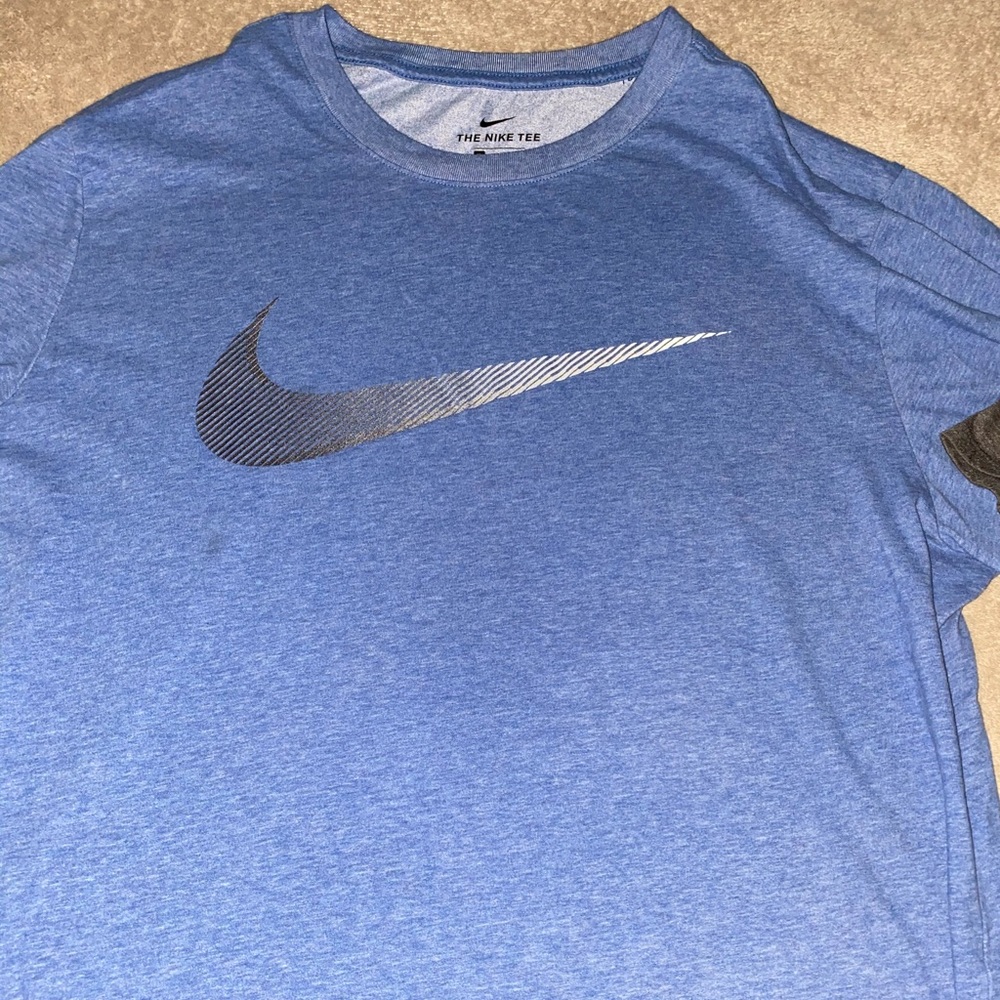 Men’s Blue Nike DriFit Tee